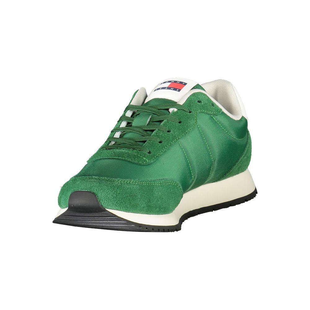 Tommy Hilfiger Verde Polyester Men Sneaker