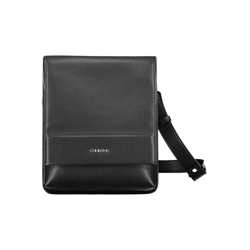 Calvin Klein Nero Polyurethane Men Shoulder Bag