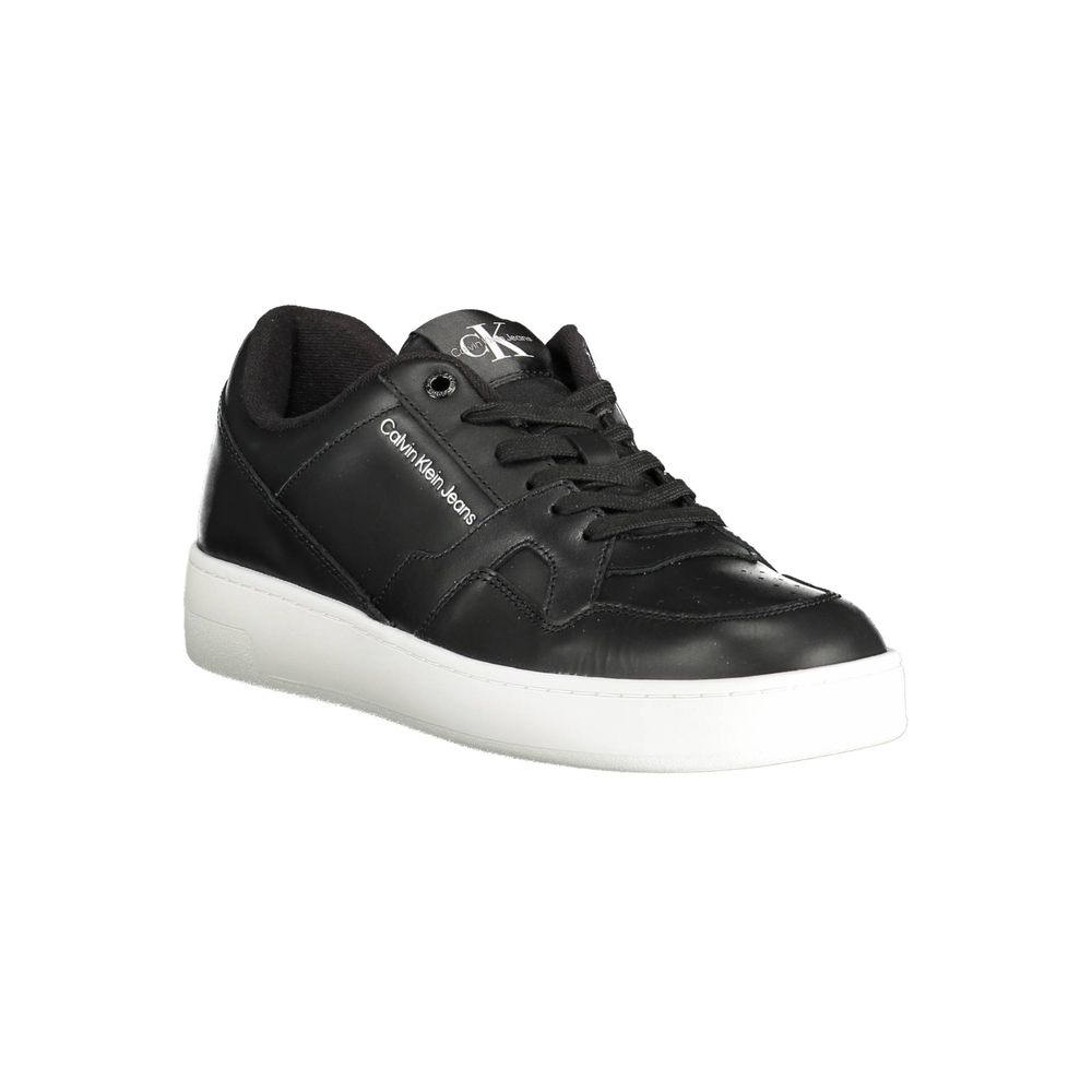 Calvin Klein Black Polyester Men Sneaker
