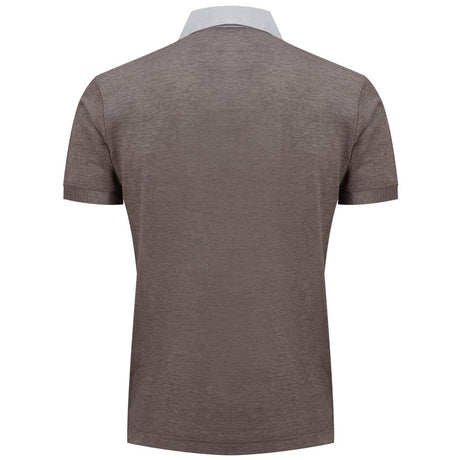 Corneliani Bicolor Cotton Shortsleeve Shirt