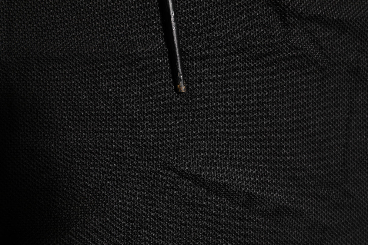 Dolce & Gabbana Black DG Silk Vneck Collared Men Polo T-shirt