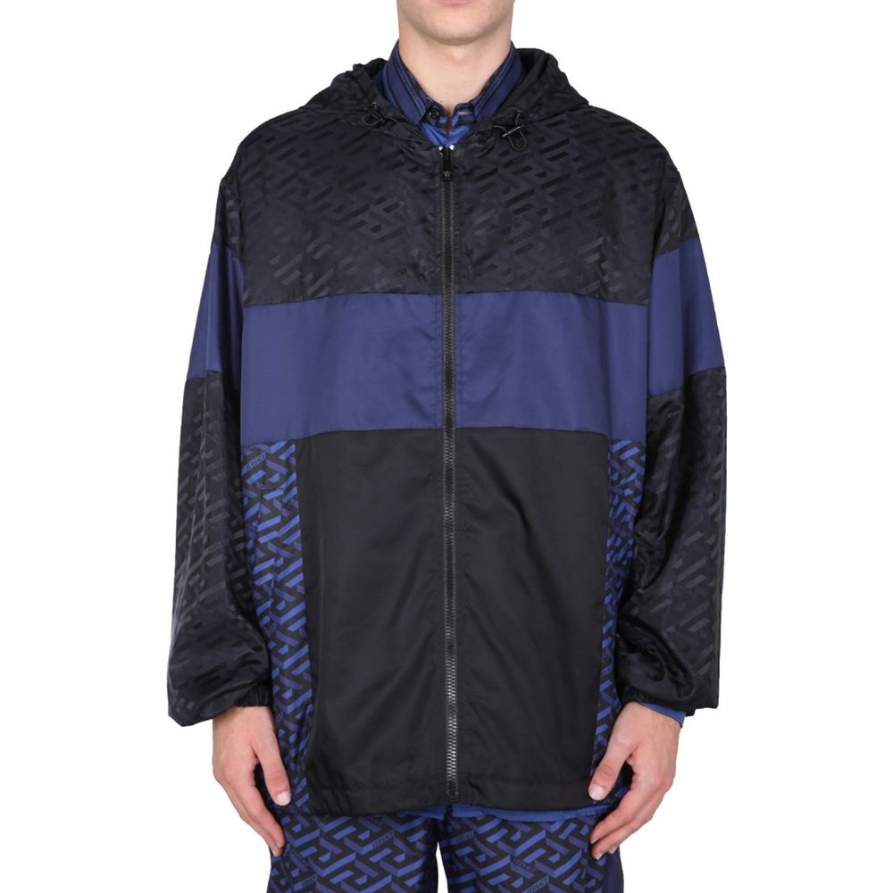 Versace Hooded Windbreaker Jacket