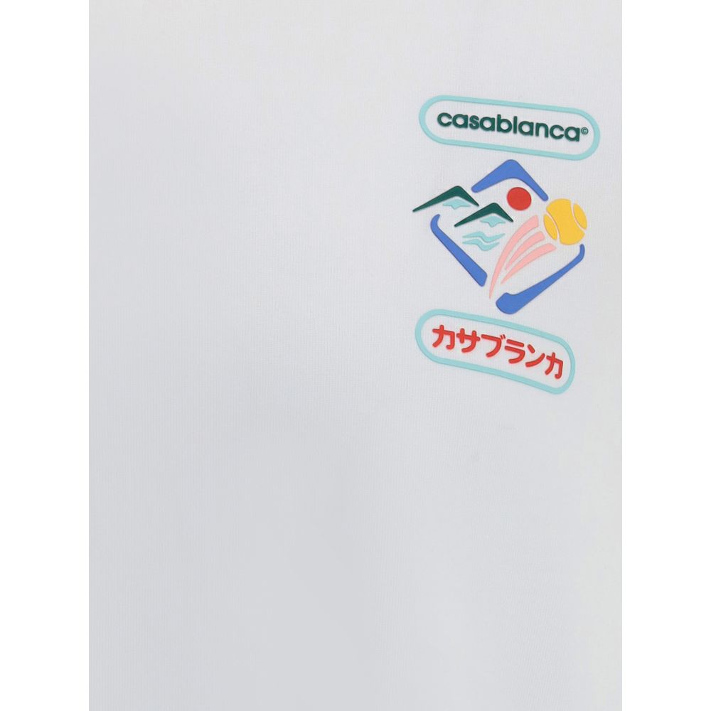 Casablanca White Cotton Sportswear