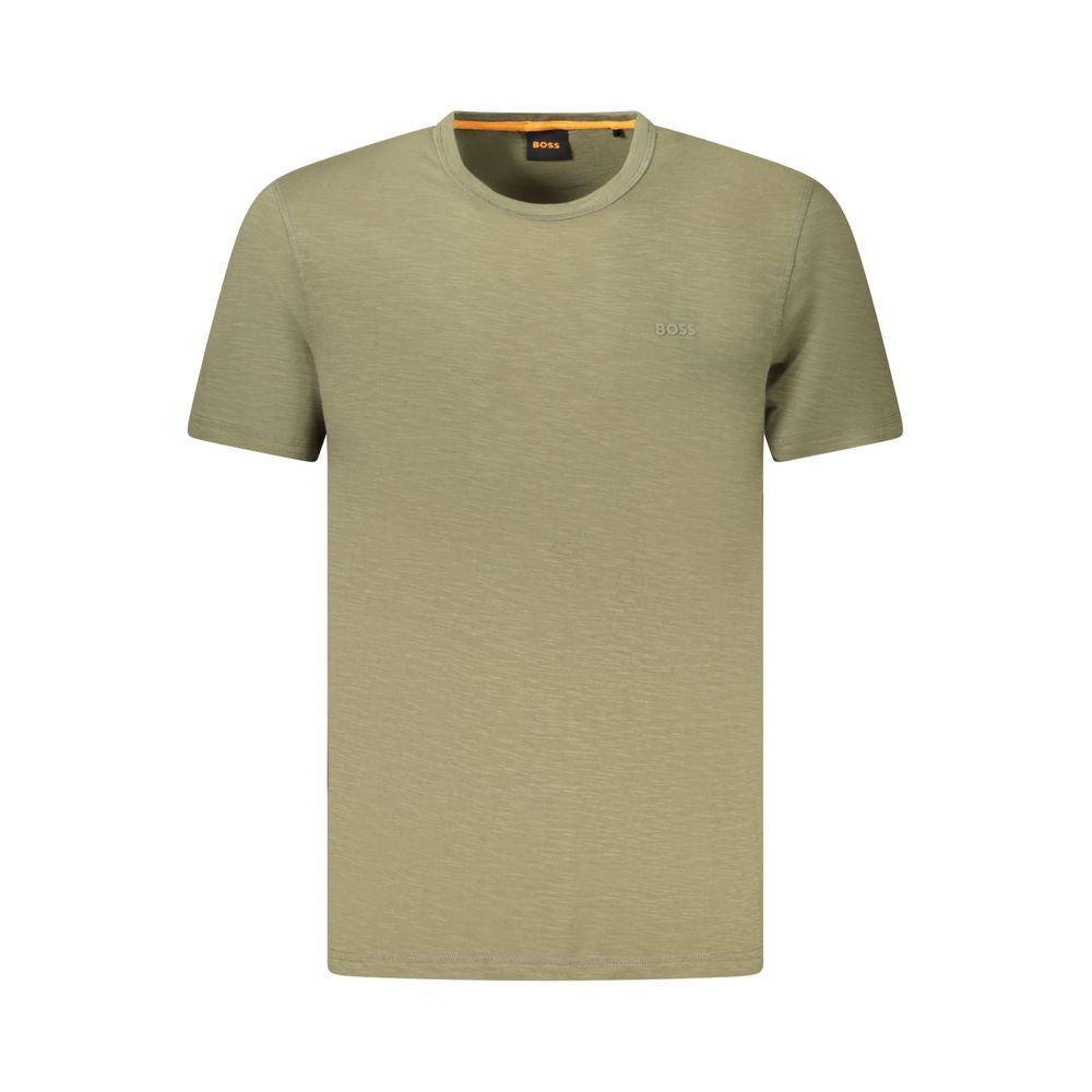 Hugo Boss Verde Cotton Men T-Shirt