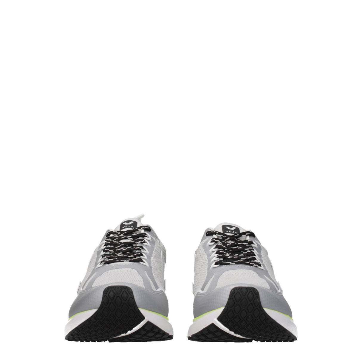 Veja Gray Fabric Athletic Sneakers