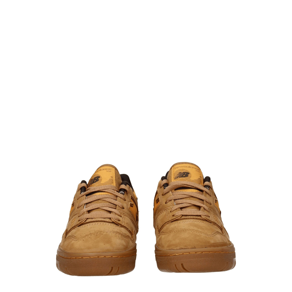 New Balance Brown Leather Sneakers