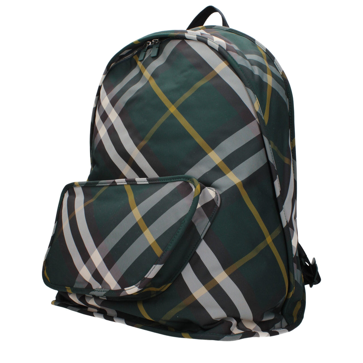 Burberry Green Fabric Backpack