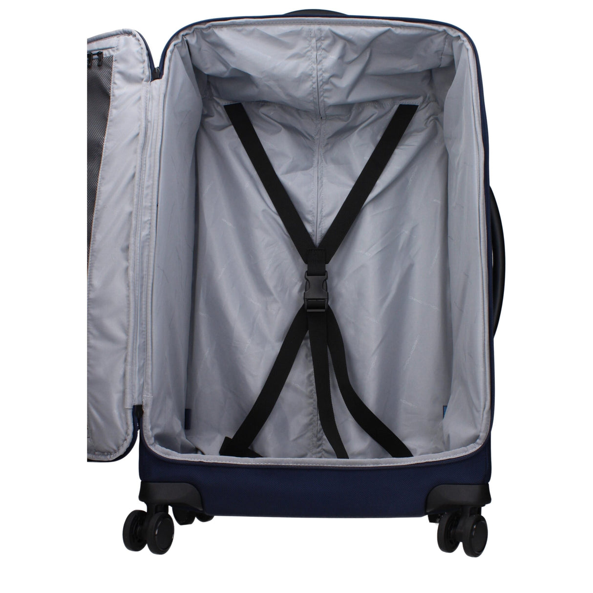 Piquadro Blue Fabric Luggage And Travel