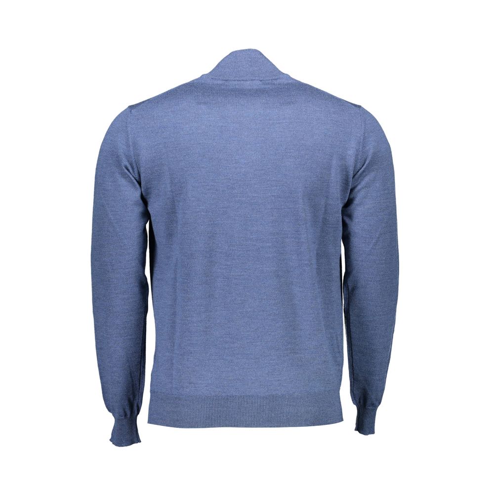 Harmont & Blaine Blu Wool Men Sweater