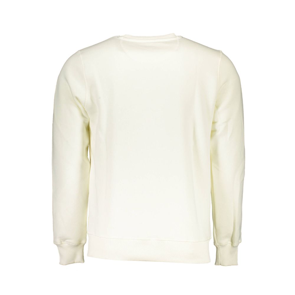 North Sails Bianco Cotton Men Sweatshirt