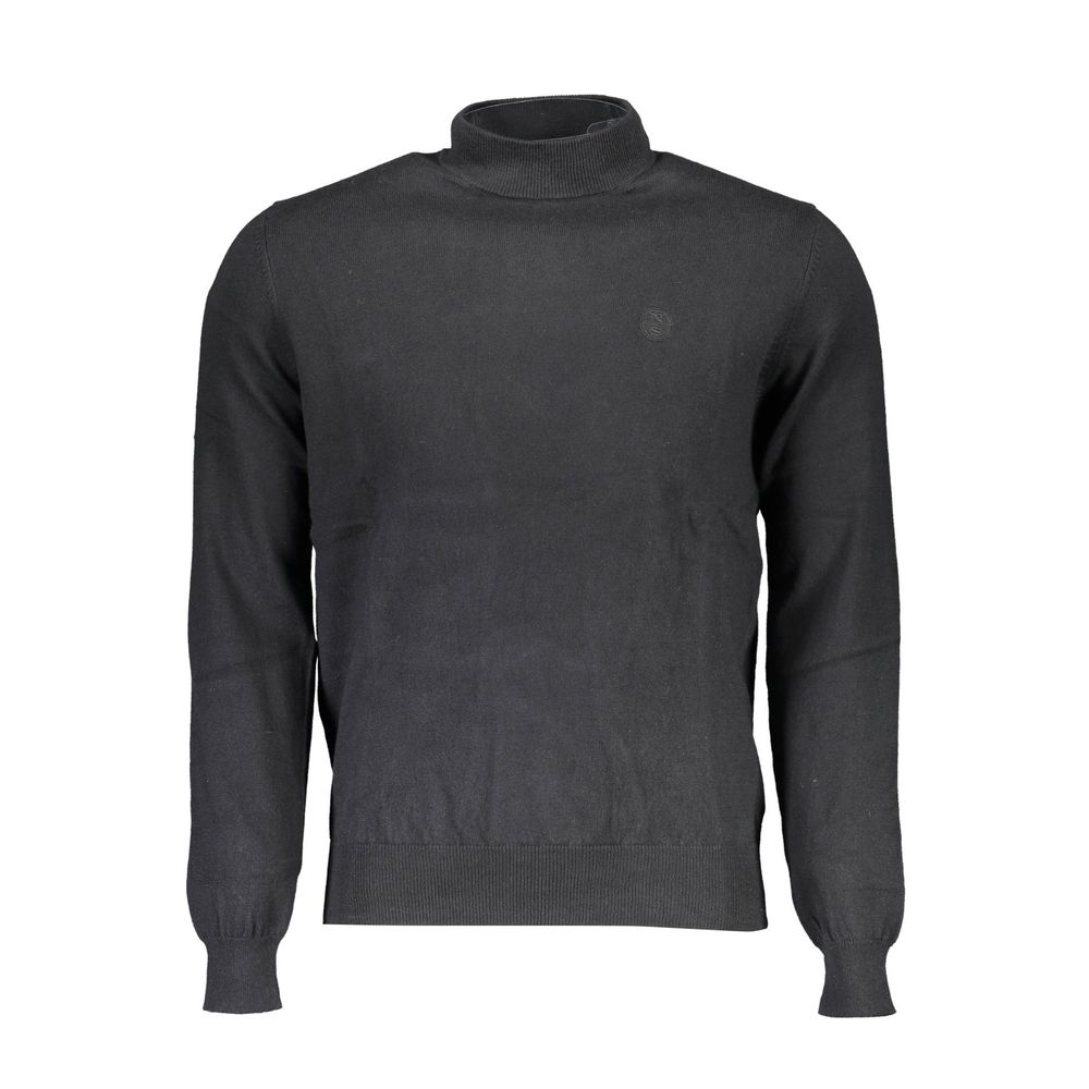 North Sails Black Cotton Men's Sweater
