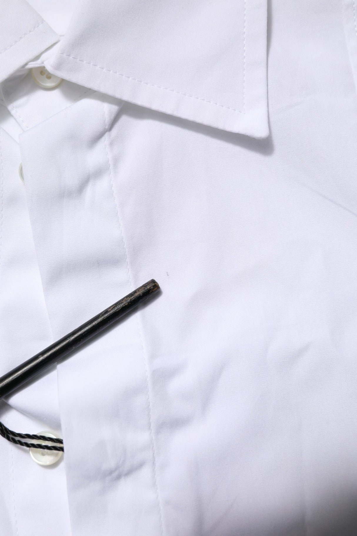 Dolce & Gabbana White Poplin Cotton Formal Men Dress Shirt