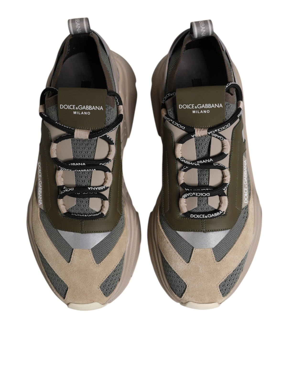 Dolce & Gabbana Multicolor Daymaster Low Top Sneakers Shoes