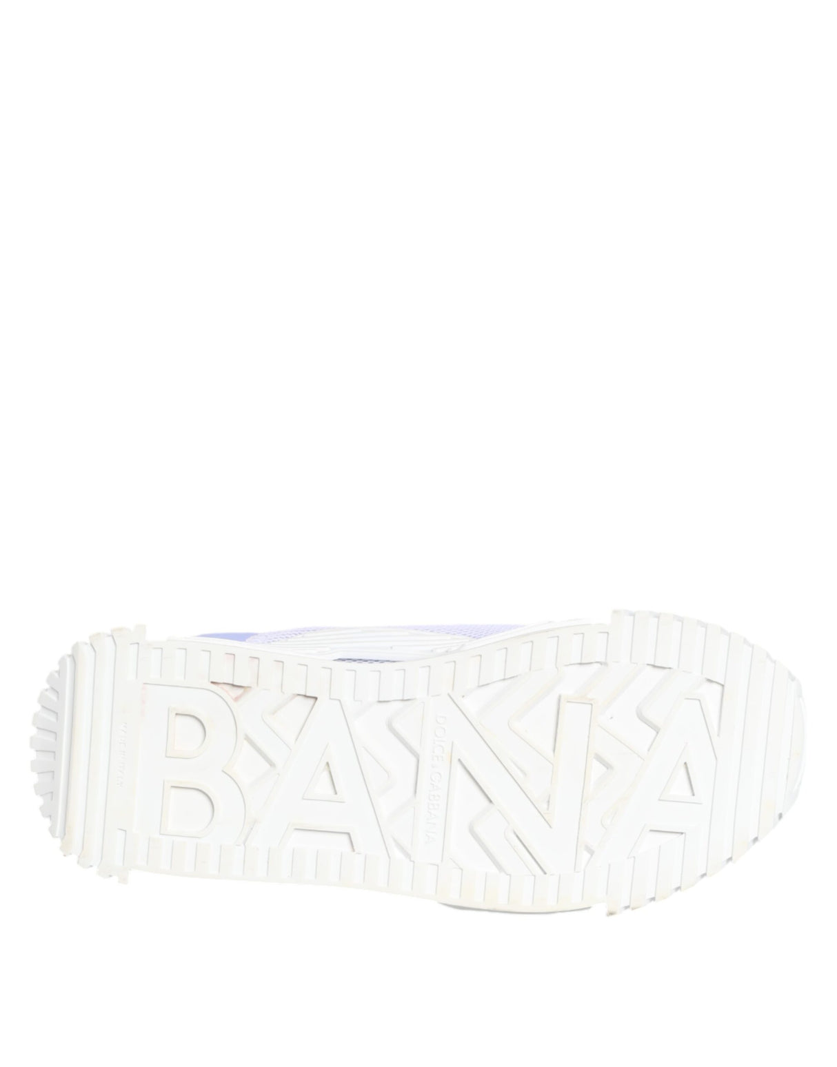 Dolce & Gabbana Purple White NS1 Lace Up Low Top Sneakers Shoes