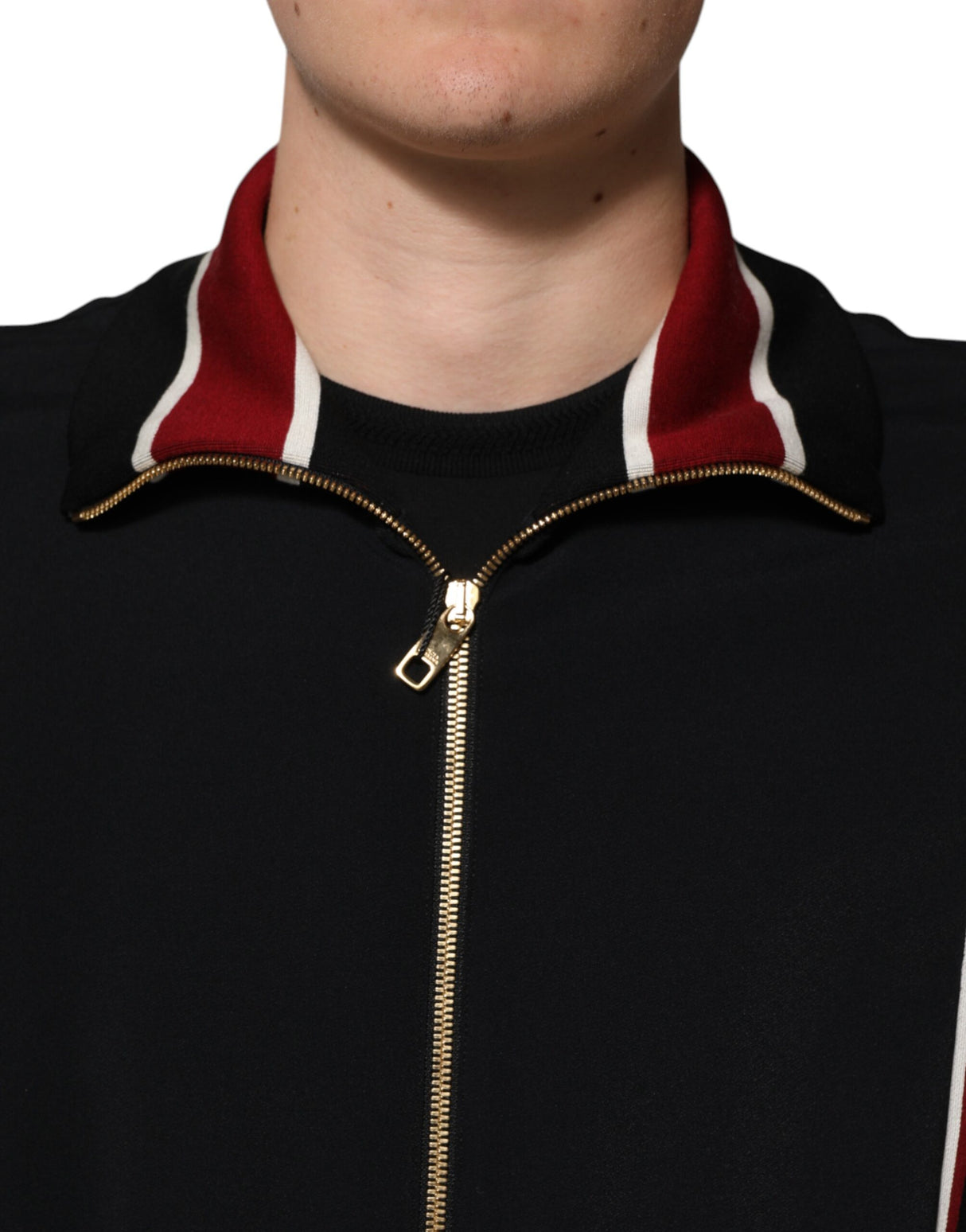 Dolce & Gabbana Black DG King Full Zip Sweatshirt Sweater