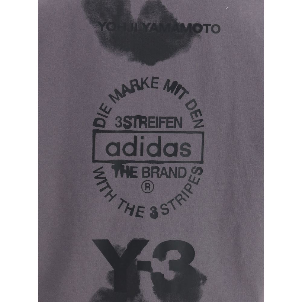 Y-3 Gray Cotton Sportswear