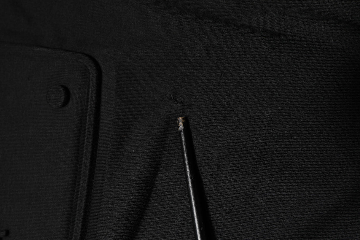 Dolce & Gabbana Black Embossed Logo Cotton Crew Neck T-shirt