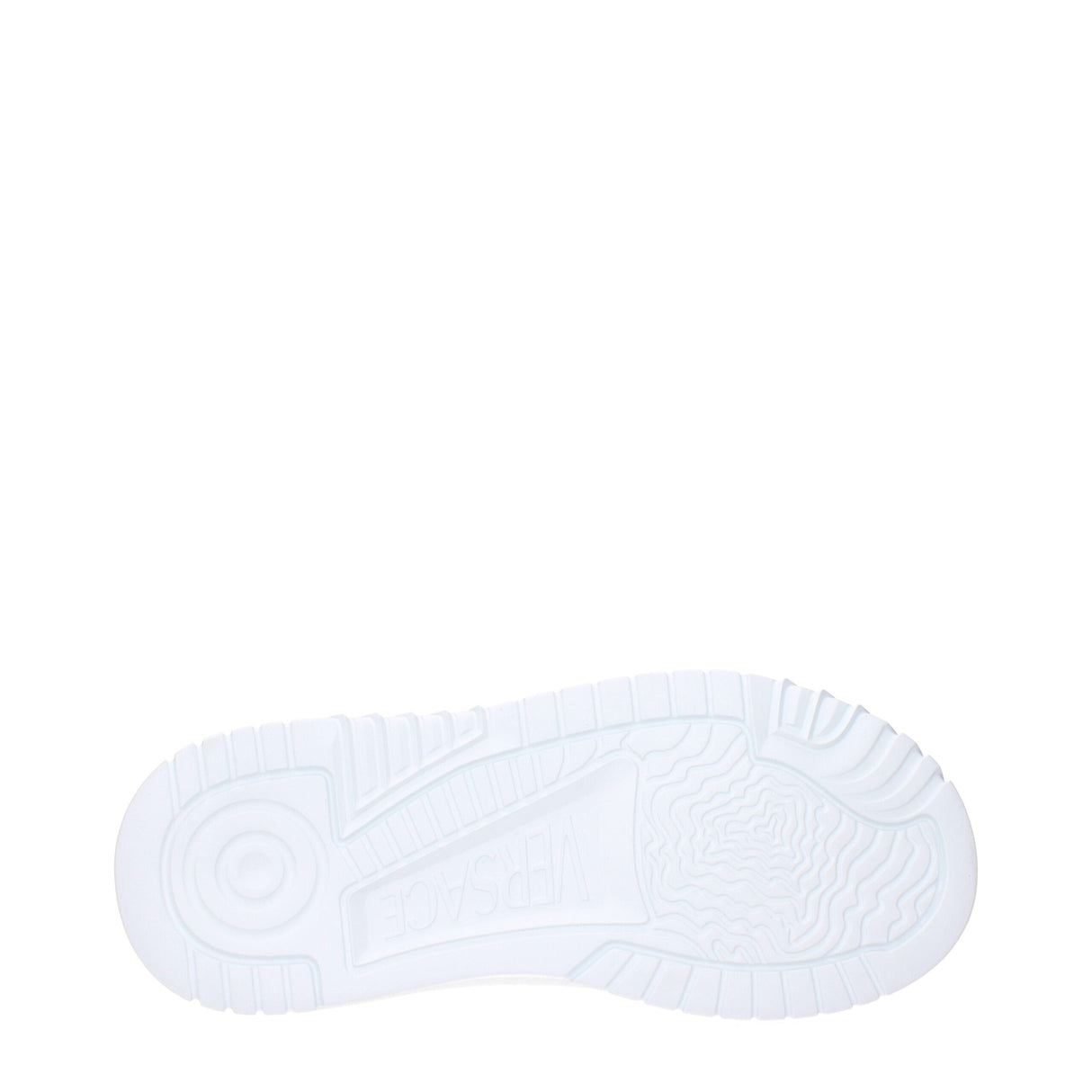 Versace White Leather Sneakers