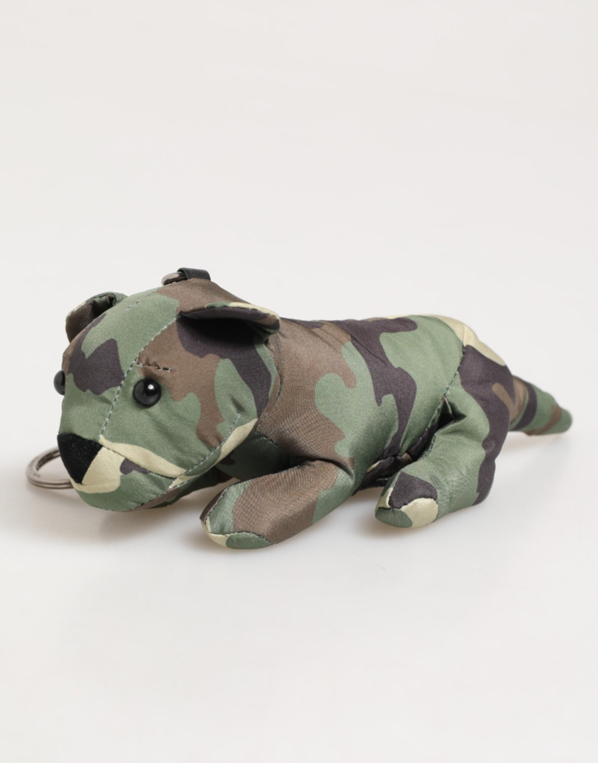 Dolce & Gabbana Multicolor Camouflage Animal Silhouette Keychain Keyring