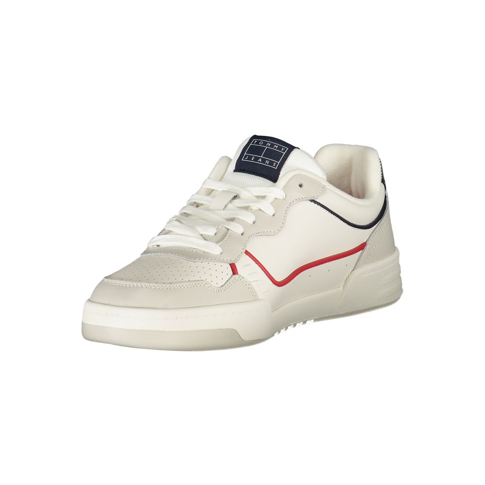 Tommy Hilfiger Bianco Poliuretano Uomo Sneaker