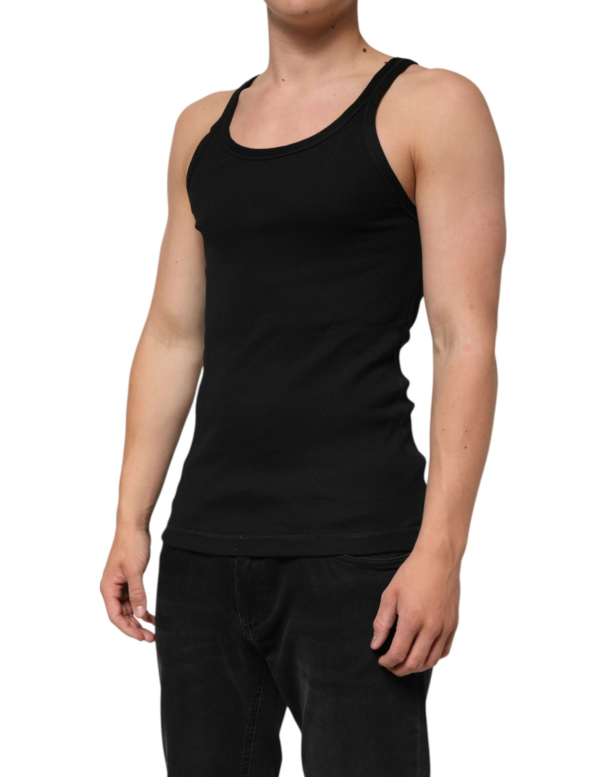 Dolce & Gabbana Black Tank Sleeveless Underwear Men T-shirt