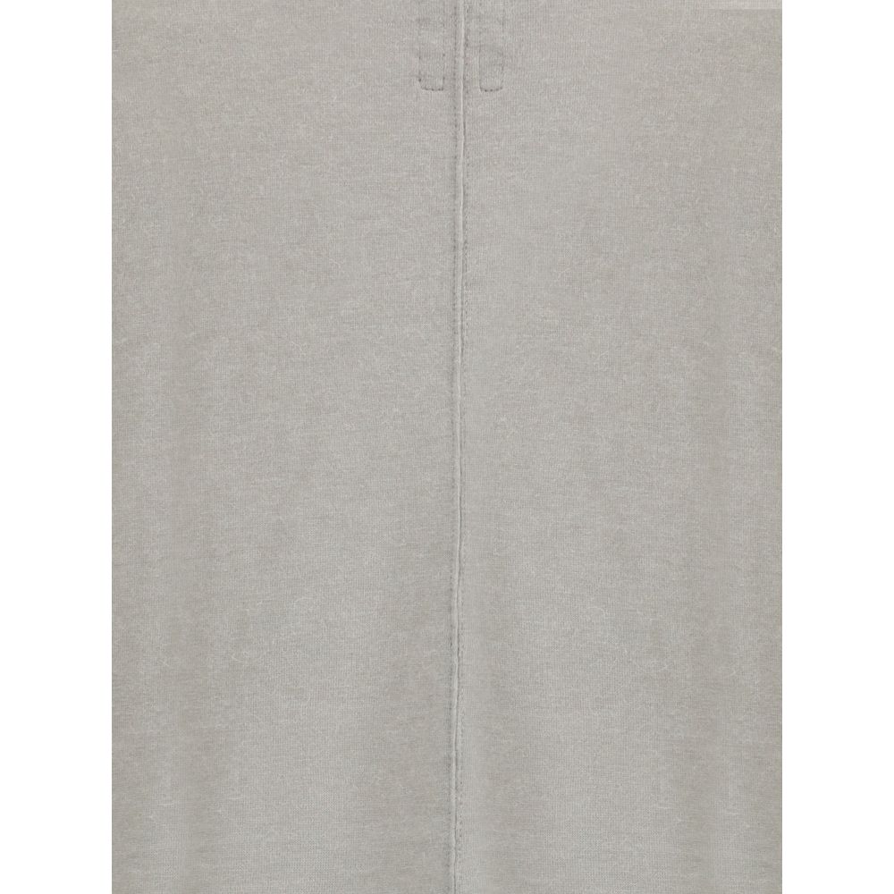 Rick Owens Gray Polyamide T-Shirt