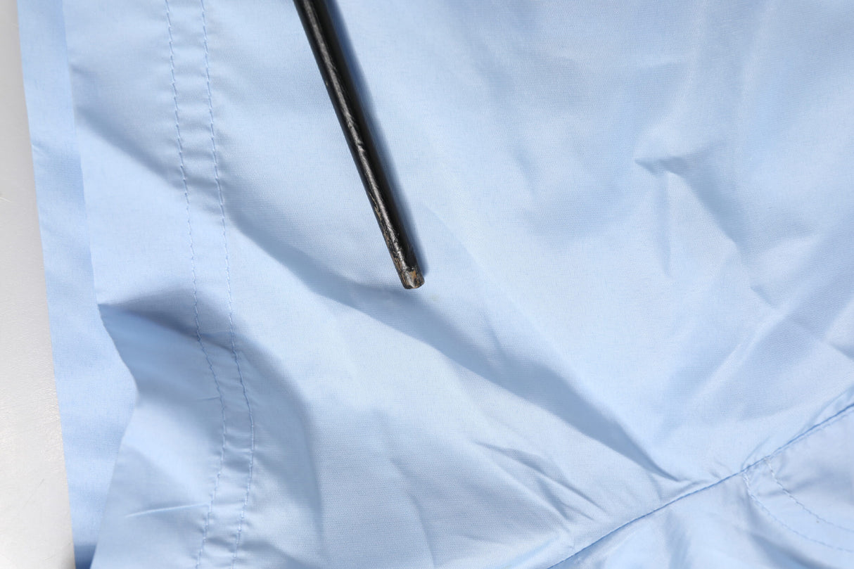 Dolce & Gabbana Light Blue Nylon DG Logo Tape Men Shorts Swimwear