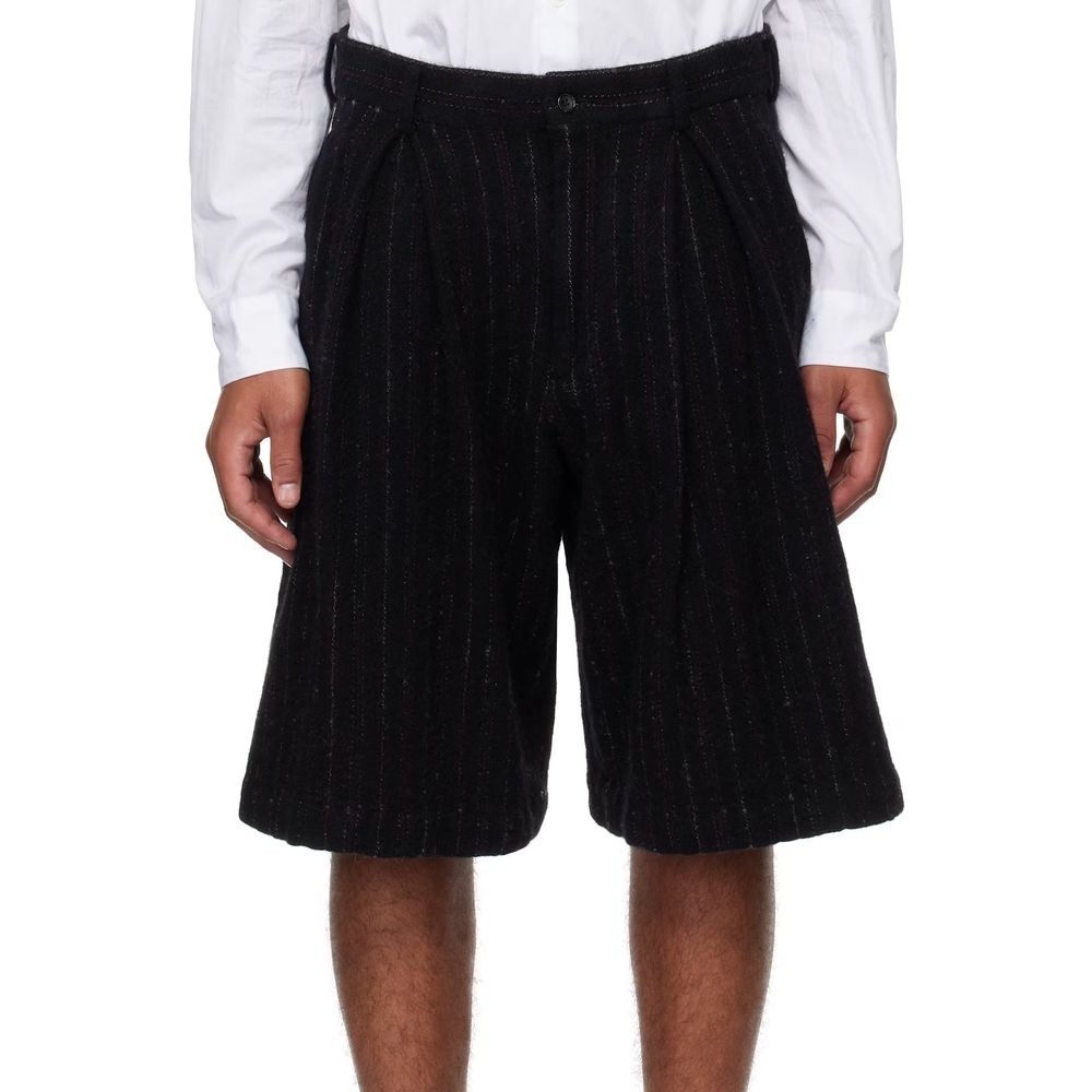 Comme Des Garçons Black Nylon Shorts