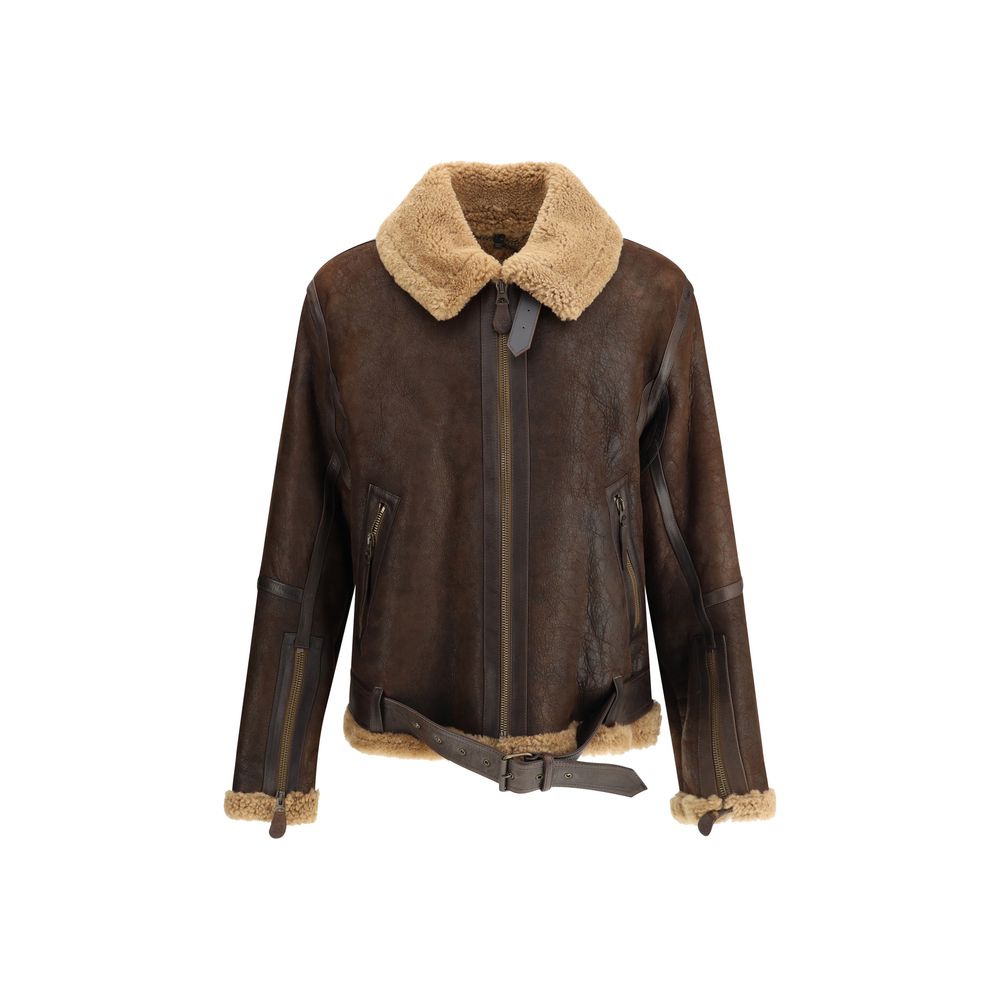 Belstaff Brown Lamb Ovis Aries Aries Clothing