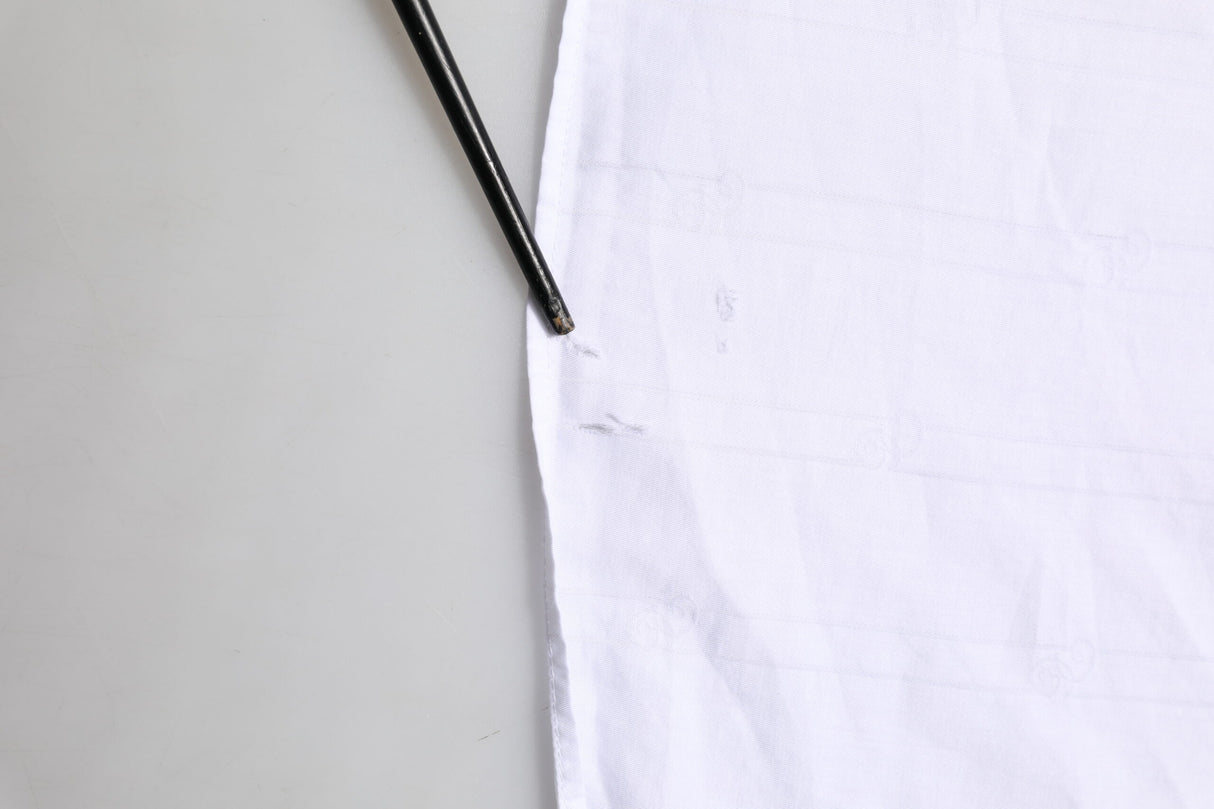 Dolce & Gabbana White Cotton MARTINI Men Formal Dress Shirt