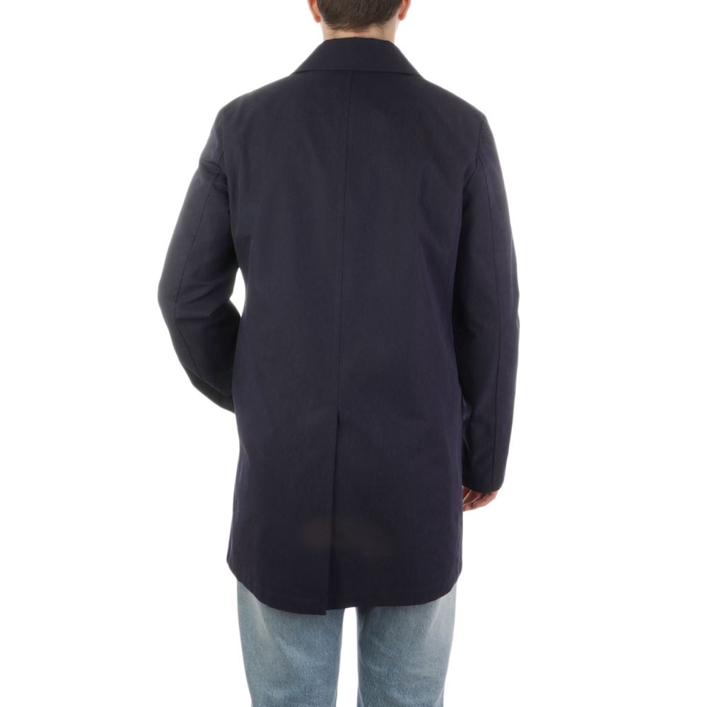 Aquascutum Blue Polyester Jacket