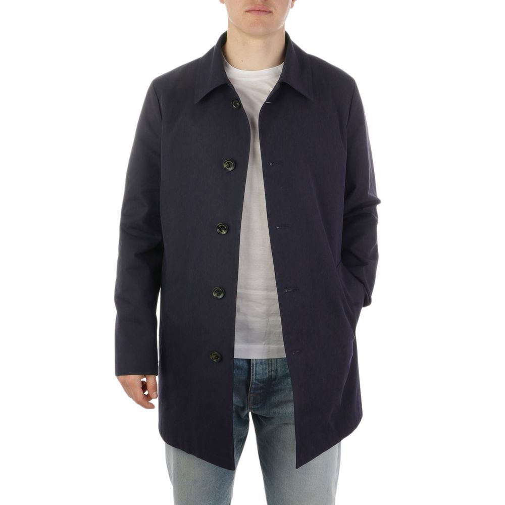 Aquascutum Blue Polyester Jacket