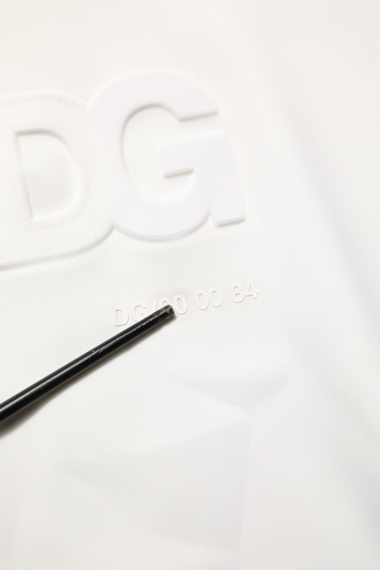 Dolce & Gabbana White Logo Hooded Men Sweatshirt Sweater