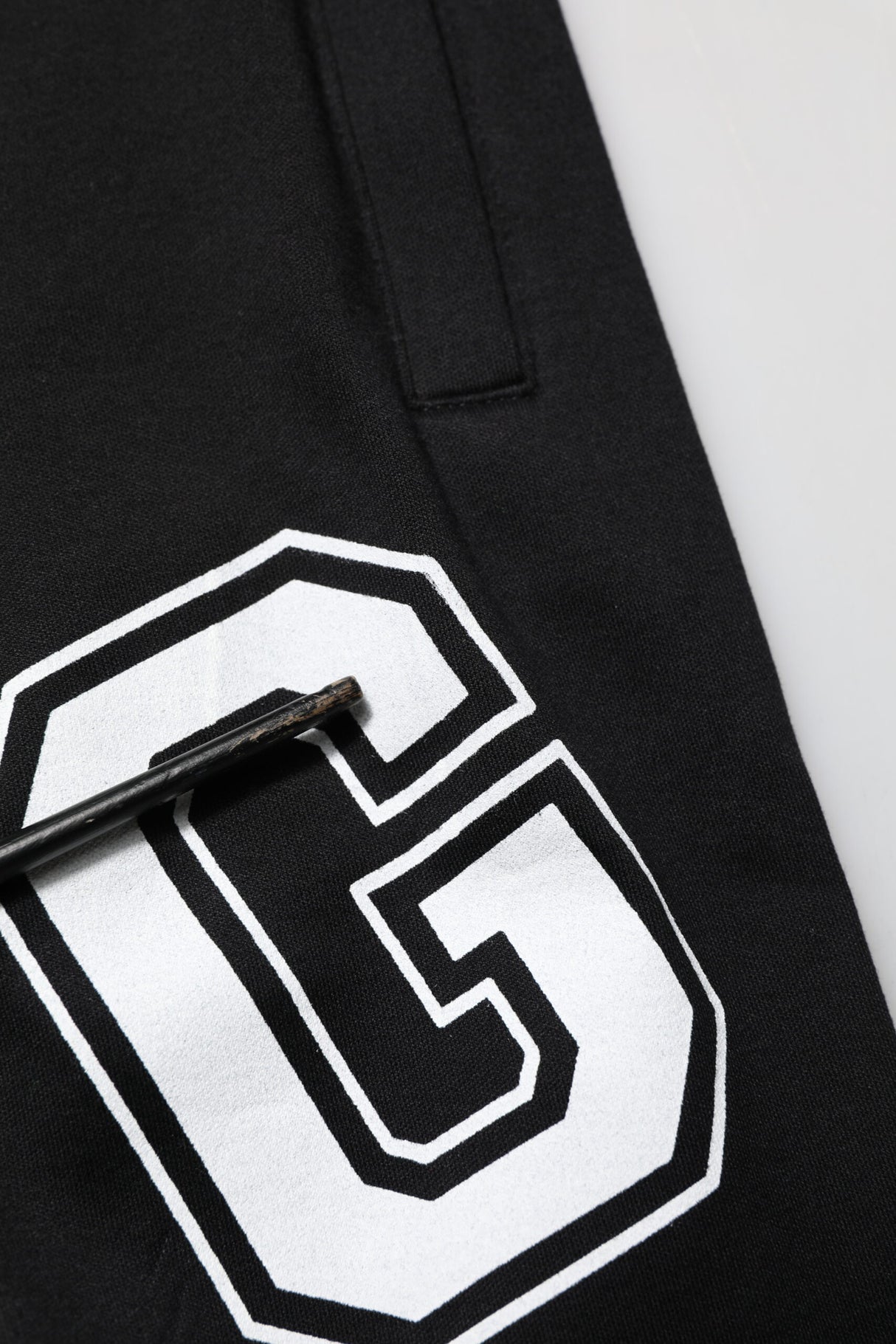 Dolce & Gabbana Black Logo Print Cotton Casual Bermuda Short