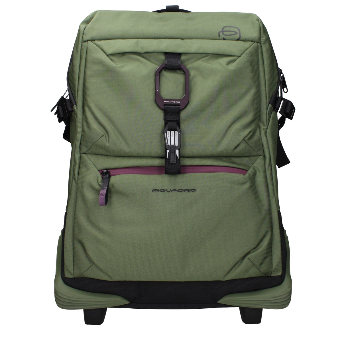 Piquadro Green Fabric Luggage And Travel