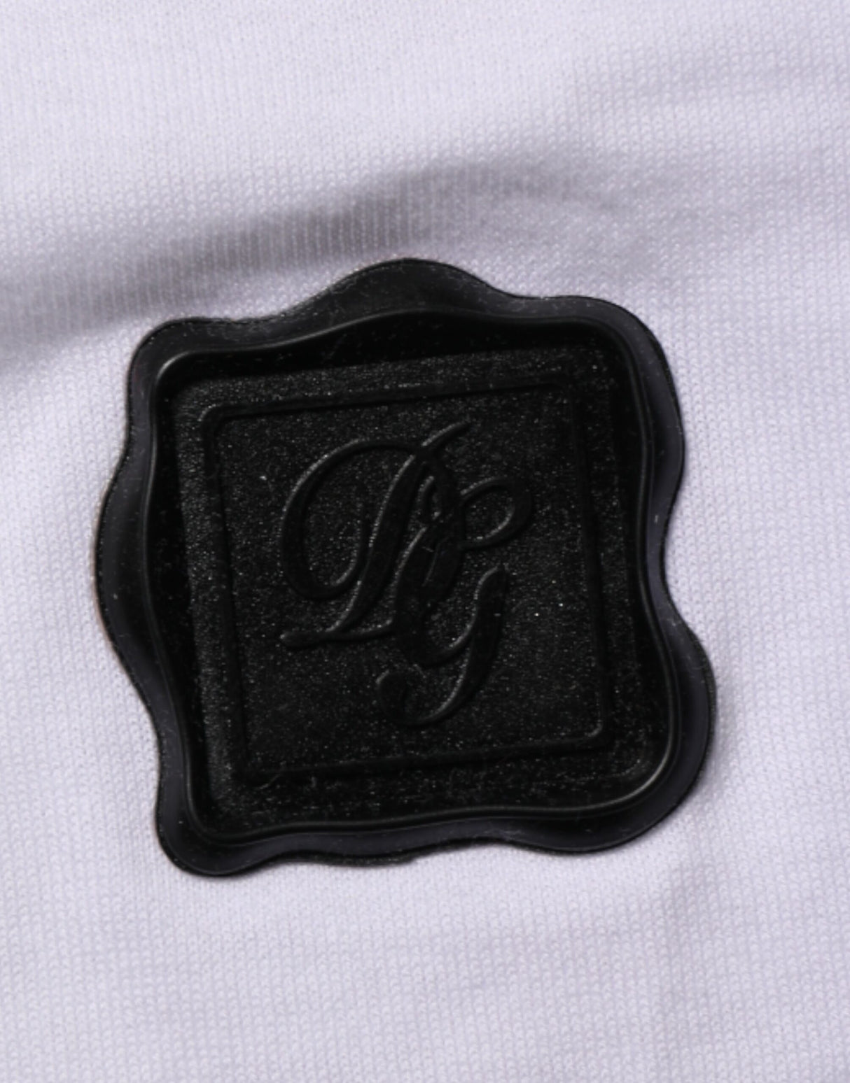 Dolce & Gabbana White Cotton Logo Patch Crew Neck T-shirt