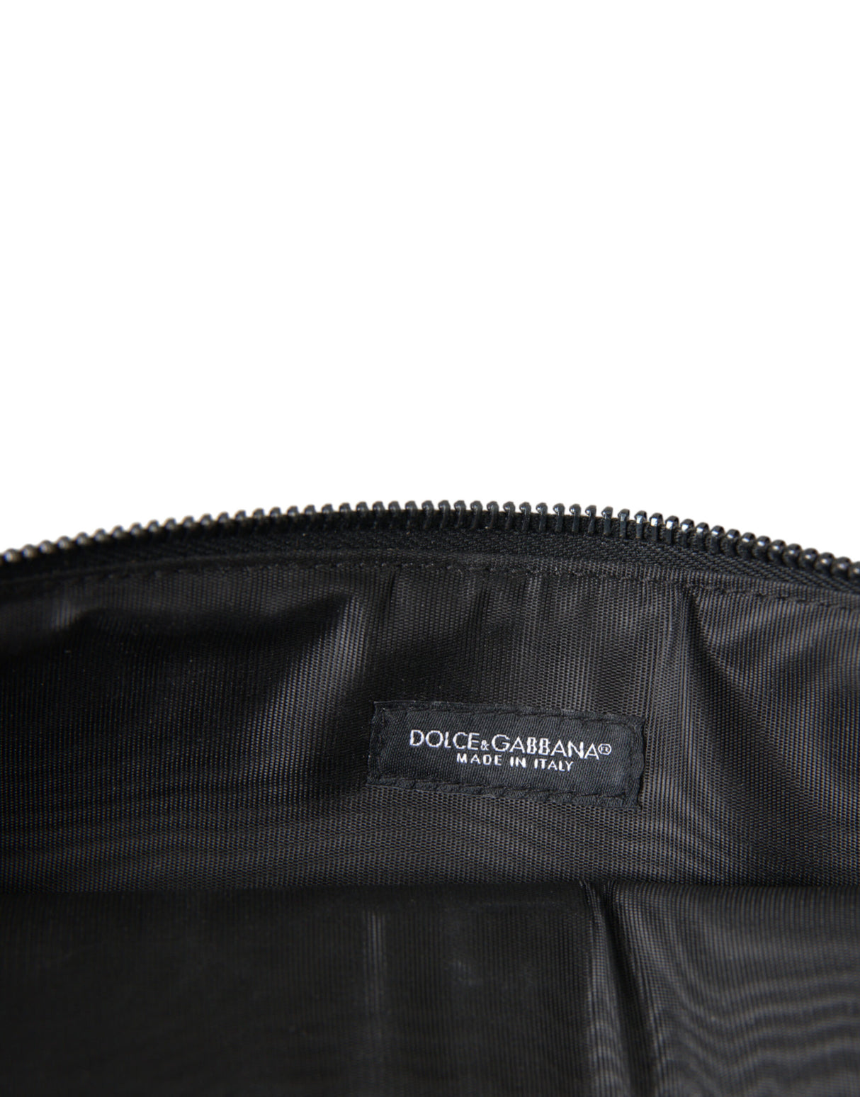 Dolce & Gabbana Multicolor Leopard Jacquard Logo Plaque Document Briefcase Bag