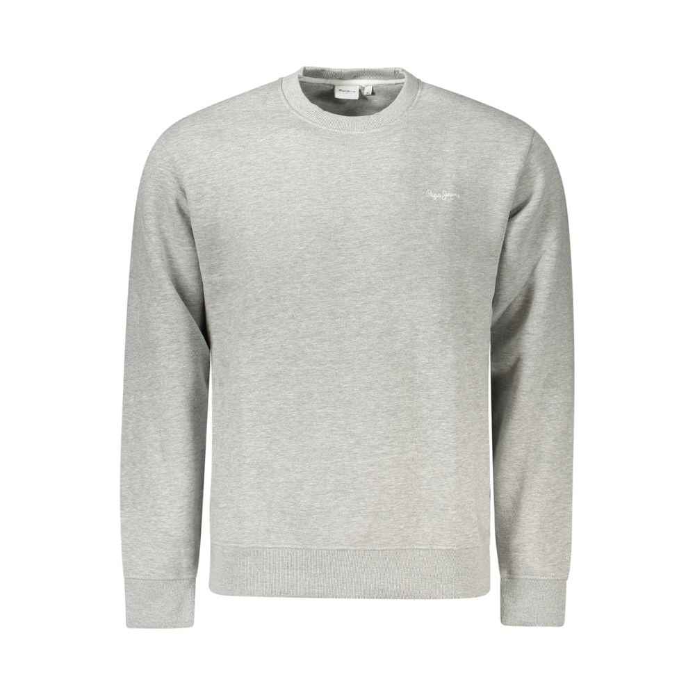 Pepe Jeans Gray Cotton Men's Sweatshirt