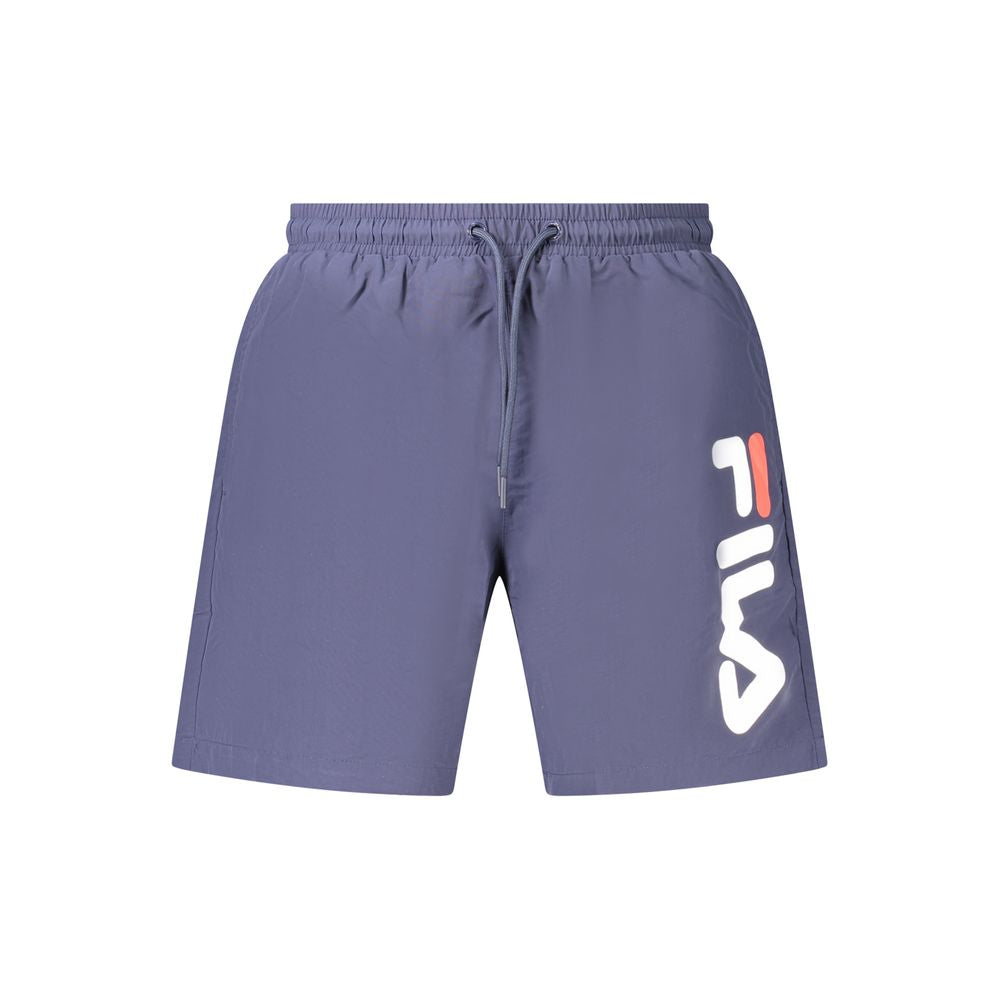 Fila Blu Poliammide Men's Swim Boxer