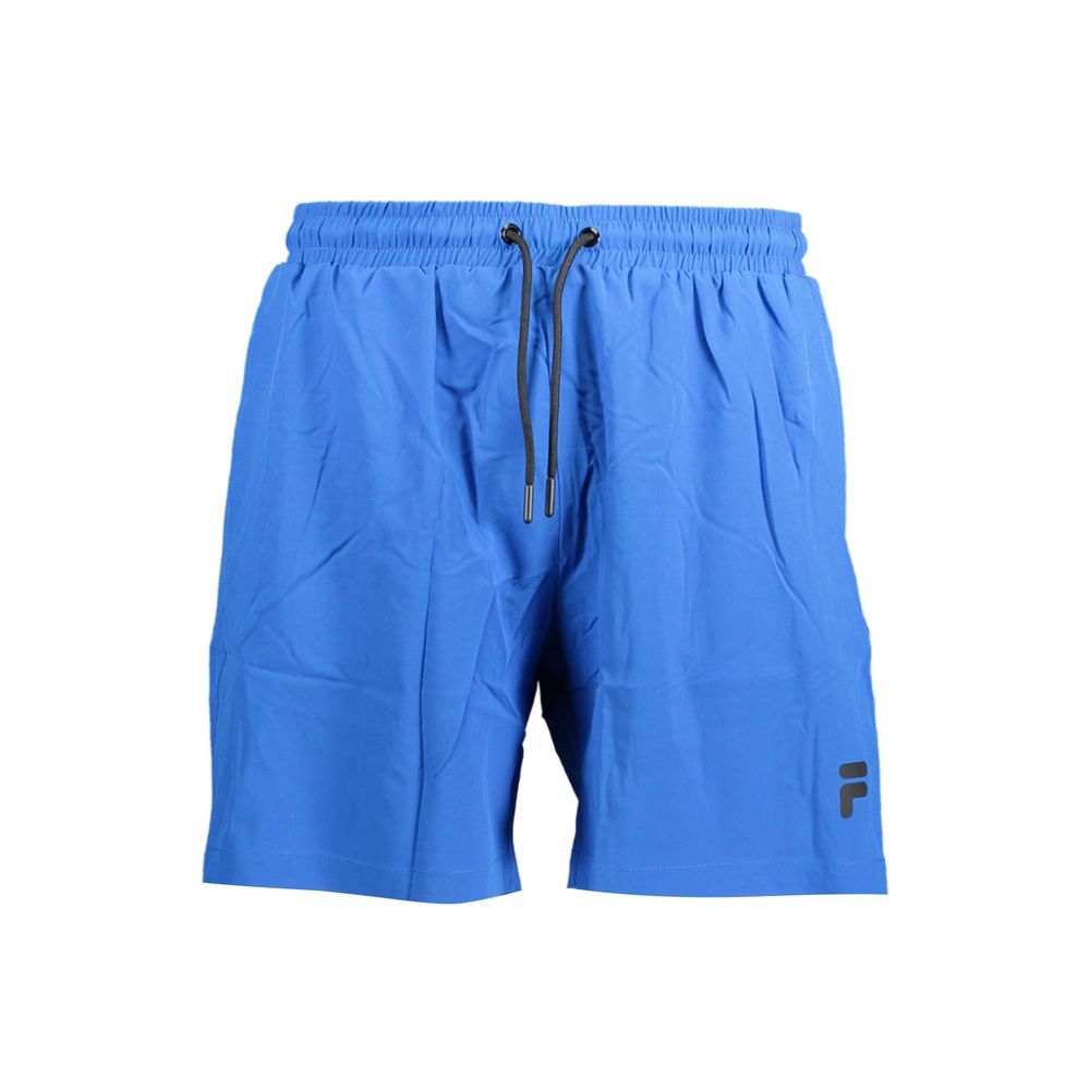 Fila Blu Polyester Men's Swim Trunk