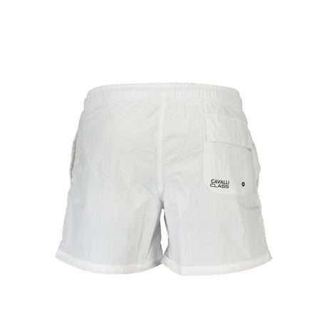 Cavalli Class White Polyamide Swimwear