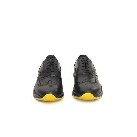 Cerruti 1881 Gray Cowhide Men's Oxford Shoe