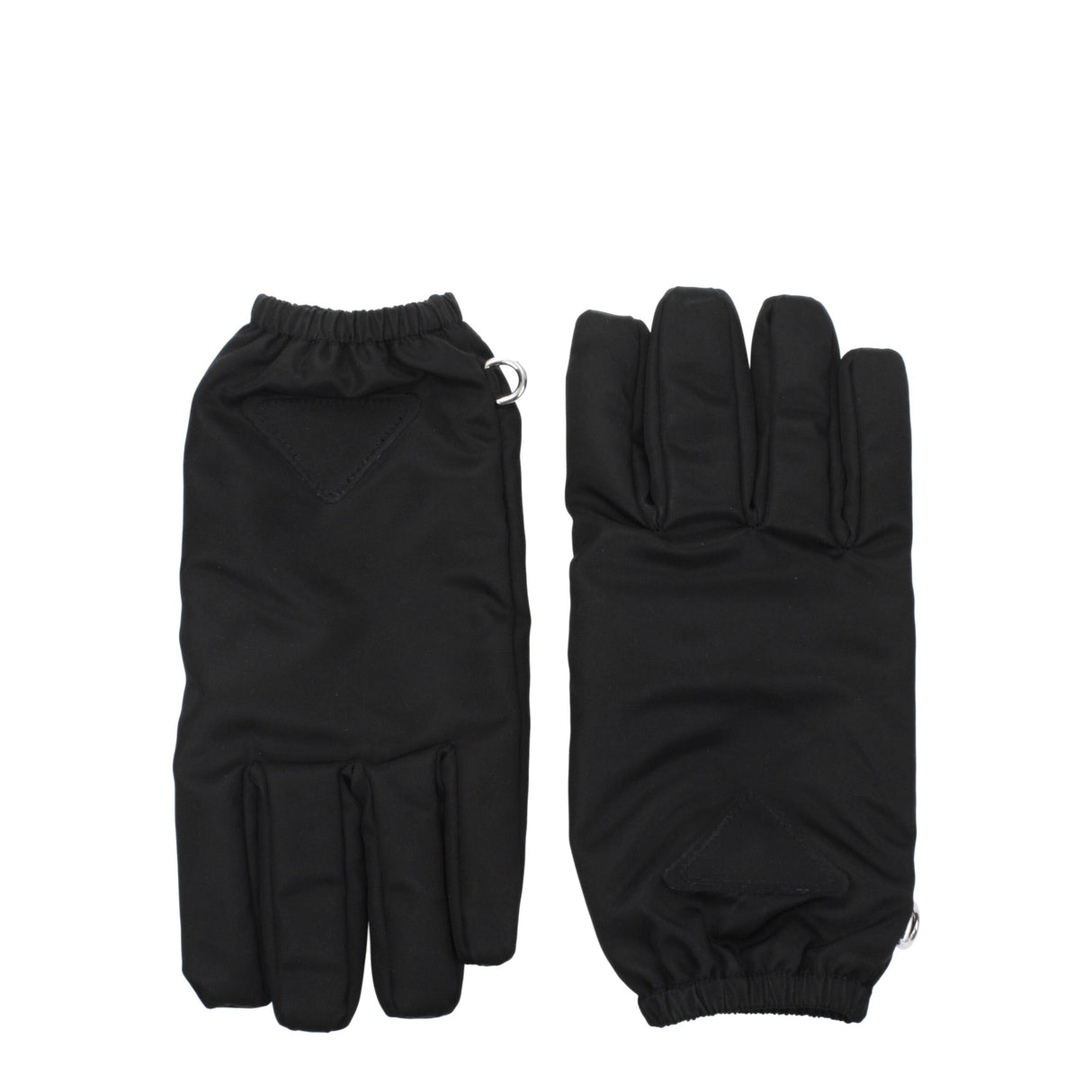 Prada Black Nylon Gloves