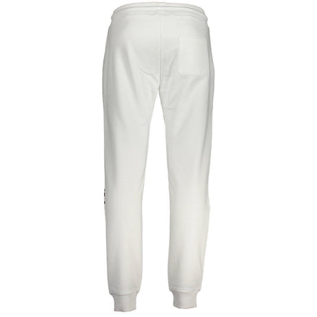 Cavalli Class White Cotton Pant