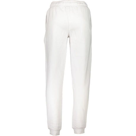 Cavalli Class White Cotton Pant