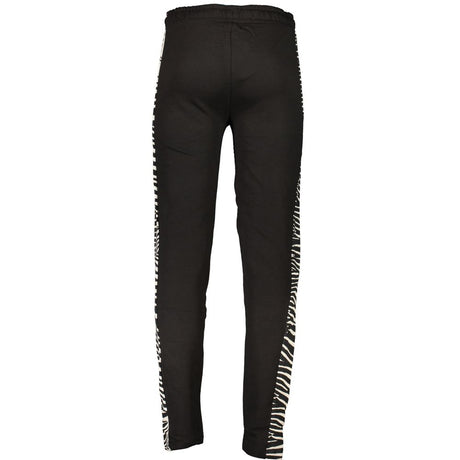 Cavalli Class Black Cotton Pant