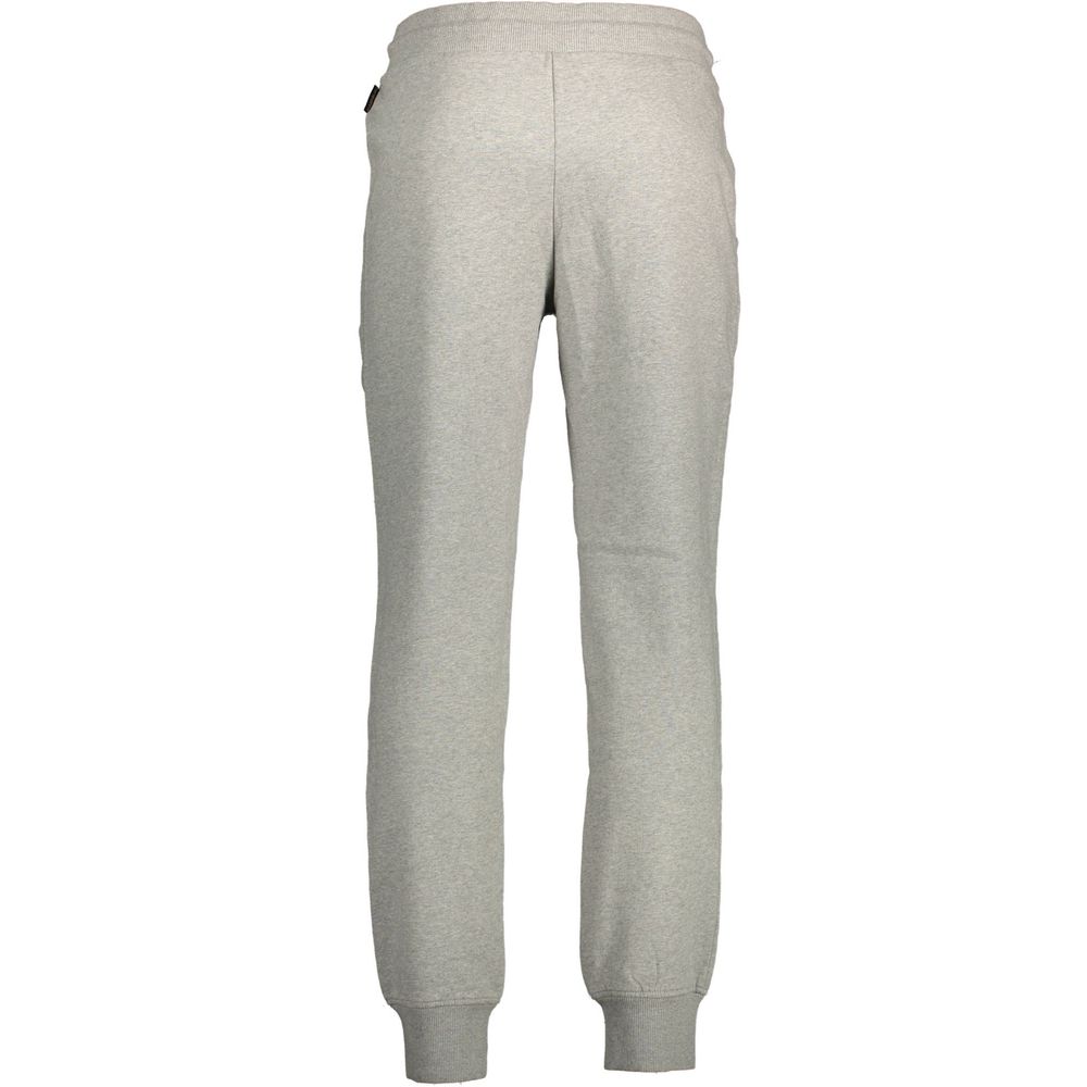 Napapijri Gray Cotton Men's Sweatpants