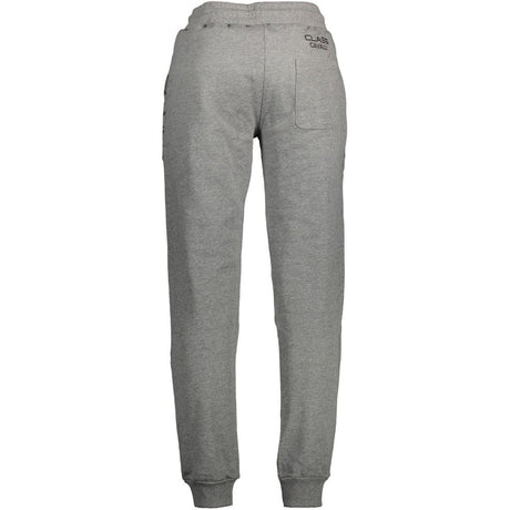 Cavalli Class Gray Cotton Pant