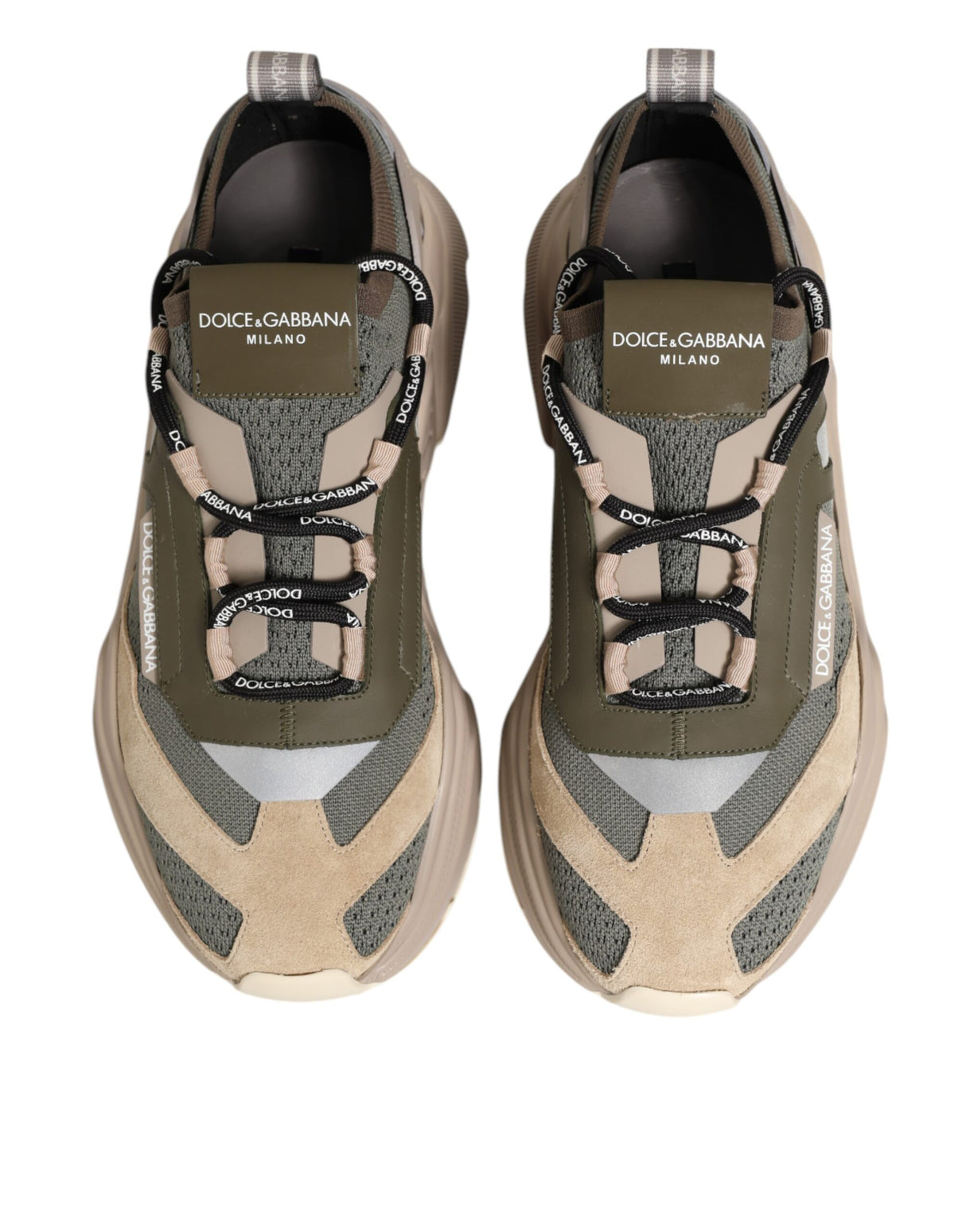 Dolce & Gabbana Multicolor Daymaster Low Top Sneakers Shoes