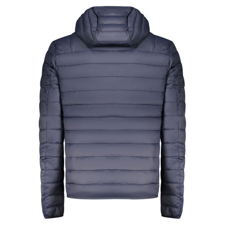 Cavalli Class Blue Polyester Men Jacket